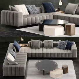 Minotti freeman tailor sofa